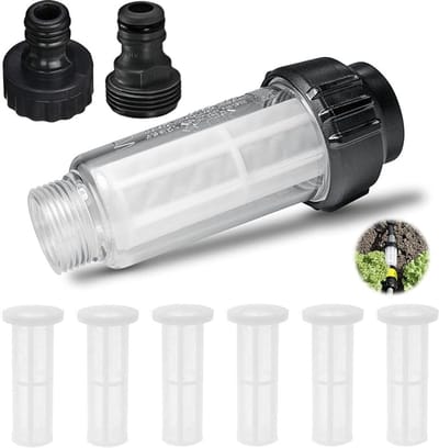 7-delig waterfilter, hogedrukreiniger-rugfilter, geschikt voor Karcher K2 - K7 waterfilter