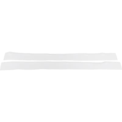 2 stuks Kookplaat Aanrecht Spleetvuller Hittebestendig Anti-olie Oven Spleetvuller Afdichtstrip(Wit 25in) 21in wit