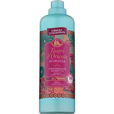 Tesori D'oriente Concentré Pour Rinçage des Textiles Ayurveda Notes de Parfum Principales: Amla (Groseillier d'Inde) Et Patchouli. (58 Lavages) 1160 ml