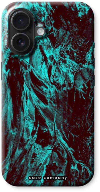 Case Company® - Hoesje geschikt voor iPhone 16 hoesje - Ice Age - Tough Case - Maximale Bescherming alle Kanten en Schermrand