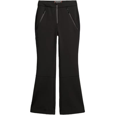 Superdry SKI SOFTSHELL SLIM TROUSERS Dames Wintersportbroek - Black - Maat XL