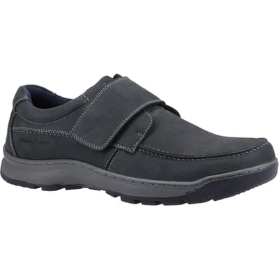 Hush Puppies Heren Casper Leren Schoenen (Marine)