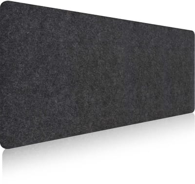 Dailygoods - Dailygoody - Bureauonderlegger - Vilten Muismat - Antislip en Bescherming - Grijs - Bureaublad en Schrijfmat - Geschikt voor Studenten en Kantoor