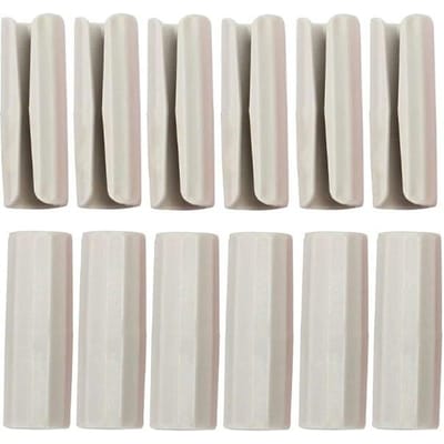 12PCS BedSheet Clips Plastic Slip-Resistant Klem Quilt Bed Clipper Cover Grippers Bevestigingsmiddelen Matrashouder voor Lakens Home