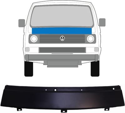 Reparatie paneel paravan voor Volkswagen Transporter T3 1979-1992