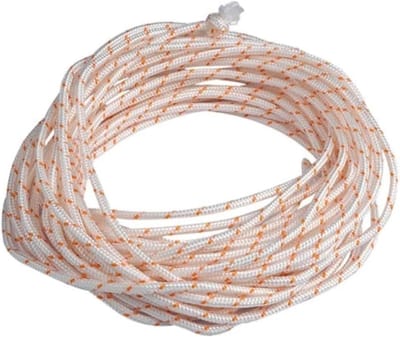 Startkoord Touw - Repeteerstarter Koord - Tuinonderhoud Gereedschap - Hoge Slijtvastheid - 10 Meter - Zwart