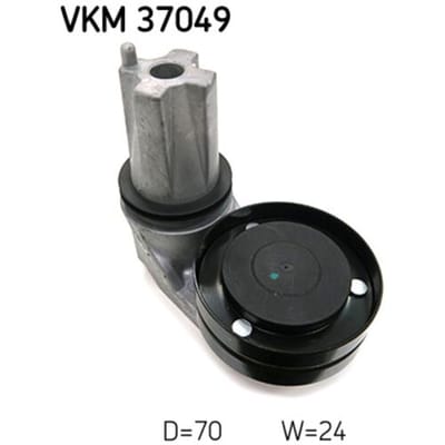 Rondsel/geleiderpoelie, V-ribbelriem SKF VKM 37049