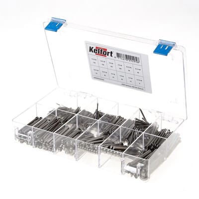 Kelfort Assortimentsdoos splitpen RVS A2 DIN 94