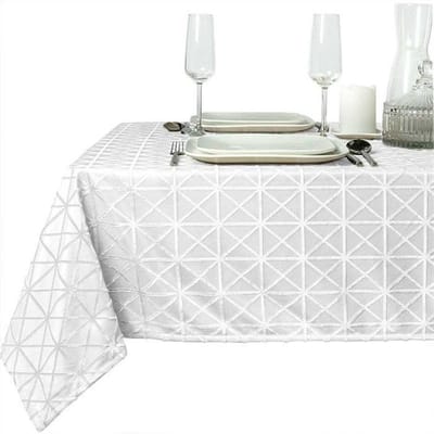 D- Unique Living | Sierle tafelkleed 140x250cm white