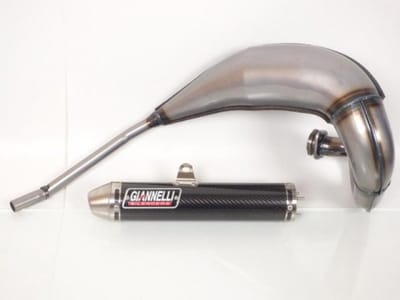 uitlaat giannelli voor motor yamaha 125 dtre 2004 tot 2007 54604hf 54606hf nieuw