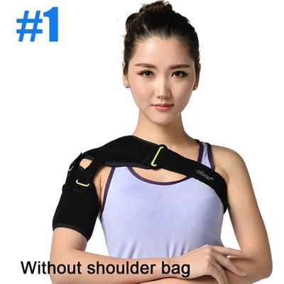 Herstel Schouder Stabiliteit Ondersteuning Brace voor AC Gewrichtspijn Verlichting, Schouderblessures, Subluxatie, Tranen Verstuikingen Arm Pijn Verlichtingjavascript: beige