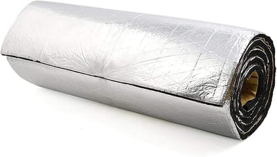 Auto Isolatie Pad - Geluidsisolatie Mat - Motorruimte Isoleren - Hitte- en Geluidsdempend - 79 x 20 Inch - Zwart