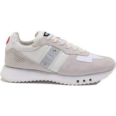 schoenen man wit-grijs