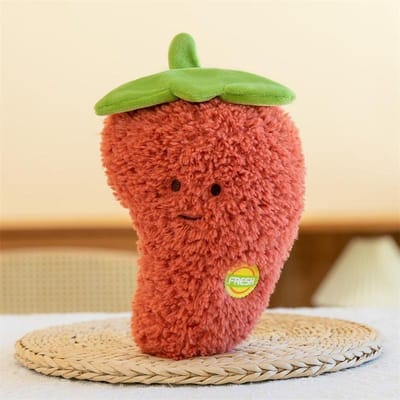 Poupée douce de dessin animé de huit pouces, poupée de préhension, poupée de légumes à lancer de mariage, poupée en peluche pour enfants 12-24cm