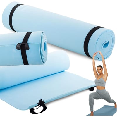 Verk Group Karimata - Yogamat - 50x180 cm - Blauwe Kleur