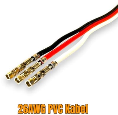 Premium Servo Verlengkabel 3-pins 26AWG voor Modelbouw - Flexibel en Compatibel