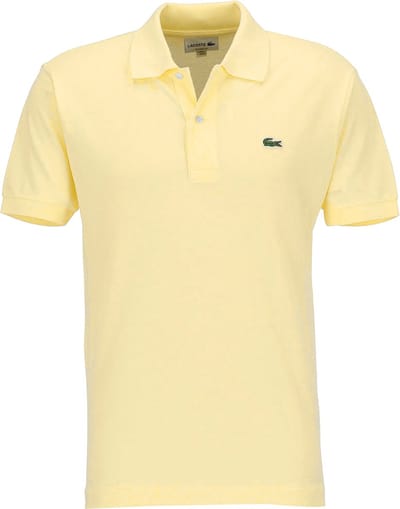 Lacoste Classic Fit polo - geel