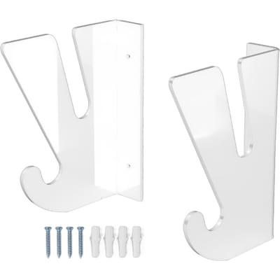Skateboard Wandmontage Houder Horizontaal Acryl Longboard Display Rek met Opberghaak voor Garage