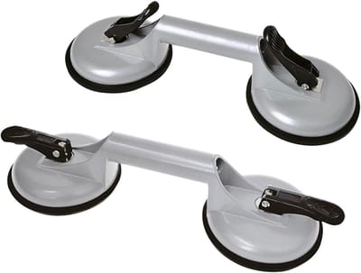 Zuiglifter Set van 2 voor Glas met Zuignappen - Draagkracht tot 100 kg