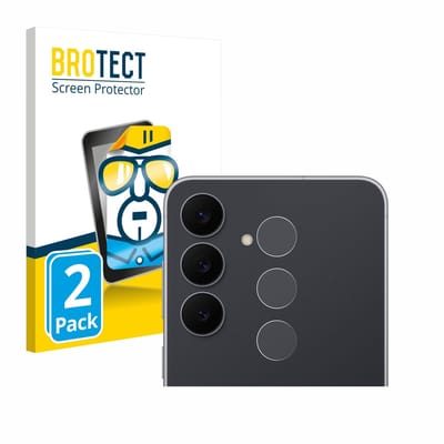 BROTECT - Screenprotector voor Samsung Galaxy S25 FE (ALLEEN Camera Lens) - Folie Beschermfolie transparant 2 Stuks