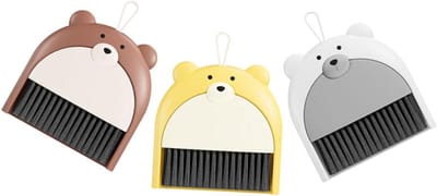 Mini Bezem Stoffer Set - Kleine Schoonmaakset - Bureau Reinigen - Bereikt Kleine Hoeken
