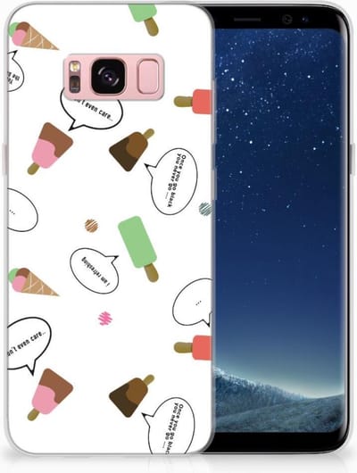 Samsung Galaxy S8 Siliconen Case IJsjes