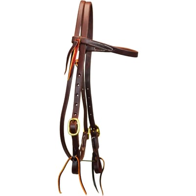 Frontal voor paard met dubbele lus en frontaal Platinum Pro