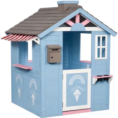Swingking Speelhuisje Icecream 120x108x136cm