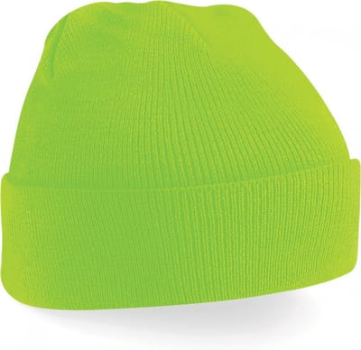 Beechfield Original Cuffed Beanie Flourescent Green