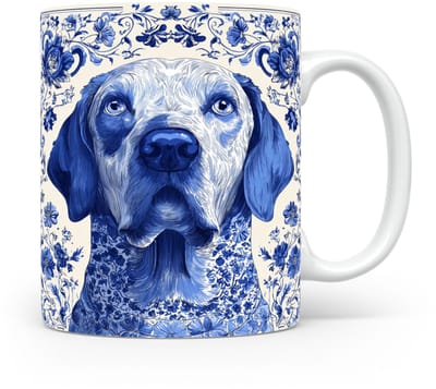 Mok Kuvasz Beker voor koffie of tas voor thee, cadeau voor dierenliefhebbers, moeder, vader, collega, vriend, vriendin, kantoor, opa, oma, hond, kerst, sinterklaas, verjaardag