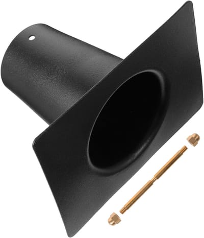 Regenketting Adapter - Goot Verbinding - Tuin Decoratie - Eenvoudige Installatie - 13 x 10 x 9 cm - Zwart