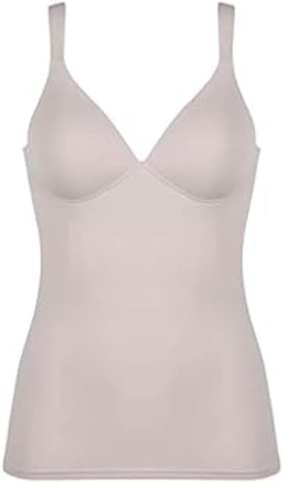 Naturana hemd met padded BH zonder beugels maat 75A beige