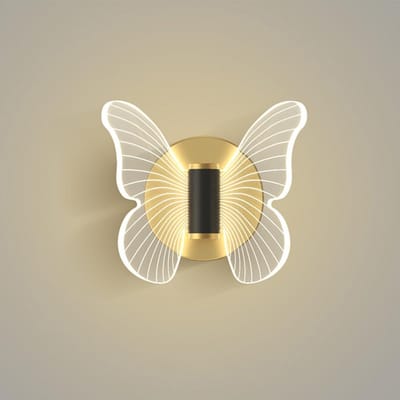 Creatieve Led-wandlamp voor Binnen - Vlinderontwerp voor Kinderkamer en Woonkamer