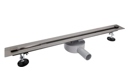 LINEA UNO - Bruva 70x7cm - Gun metal - Douchegoot - - 991225