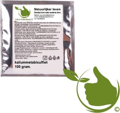 Kaliummetabisulfiet 100 gram