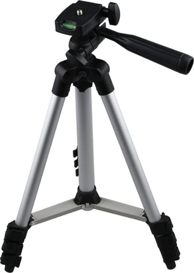 Tripod Smartphone Statief Camera Statief - Tripod Statief voor Smartphone en Camera - Statief Smartphone Statief Camera Zilver