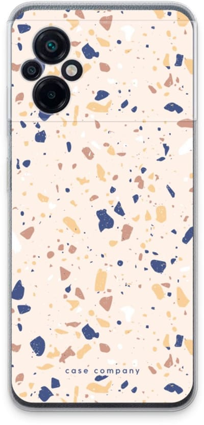 Case Company® - Hoesje geschikt voor Xiaomi Poco M5 hoesje - Terrazzo N°23 - Soft Cover Telefoonhoesje - Bescherming aan alle Kanten en Schermrand