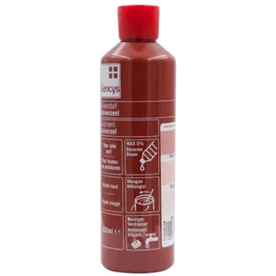 Sencys Universele Verfkleurstof Oxiderood 250ml