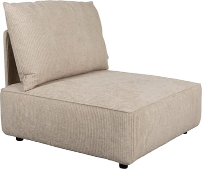 Zuiver Hunter 1,5-zitsbank Element Met Rug Sand