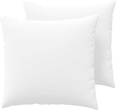 Bankkussens Set - Decoratie Kussens - Binnenruimte Verfraaien - Afneembare Hoezen - 45 x 45 cm - Wit
