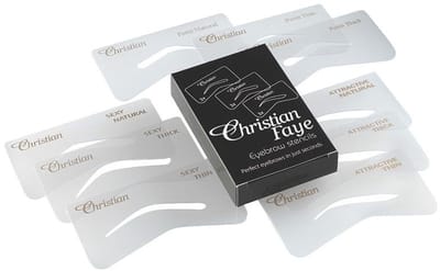 Christian Faye Eyebrow stencil set SPA 1 Set