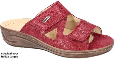 Fidelio Hallux -Dames - rood - slippers & muiltjes - maat 40
