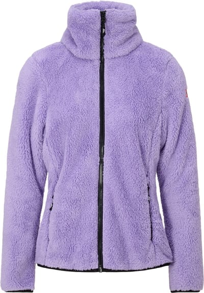 Nordberg dames vest - fleece vest dames - zacht - Evy - Lila - maat 3XL