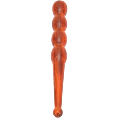 Houten massagestok Reflexologie Hand Voet Lichaamsmassager Traditionele voet handmassagestok brown