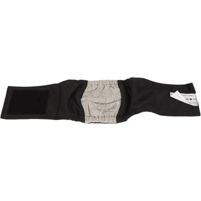 Buikband voor Reu Lekdicht Sterk Waterabsorberend Ademend Comfortabel Buikband voor Reu XL zwart