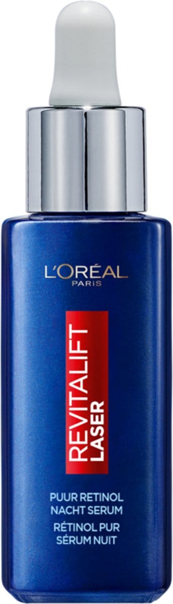 L'Oréal Paris Revitalift Laser X3 Puur Retinol Nachtserum - Anti-rimpel - Anti-aging - 30ml