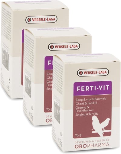 Versele-Laga Oropharma Ferti-Vit Vruchtbaarheid - Vogelsupplement - 3 x 25 g