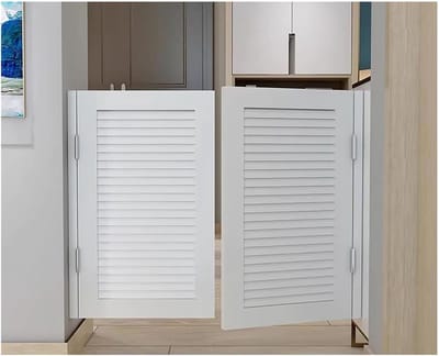 Swingende Deuren - Klapdeuren Binnendeur - Keuken Hal - Natuurlijk Massief Hout - 79x80cm - Wit