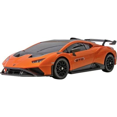 Amewi 1:18 RC auto Elektro Drift Lamborghini Huracan STO Drift Car Oranje Brushed 4WD RTR 2,4 GHz Incl. accu en laadkabel, Incl. batterijen,