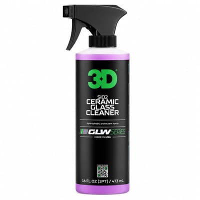 3D GLW Ceramic Glass Cleaner + Sealant SIO2 473ml
